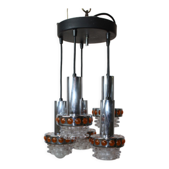 Vintage Raak chandelier 1970