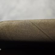 Vintage Mid-Century Danish Modern Brown 3-Seater Sofa by Folke Ohlsson