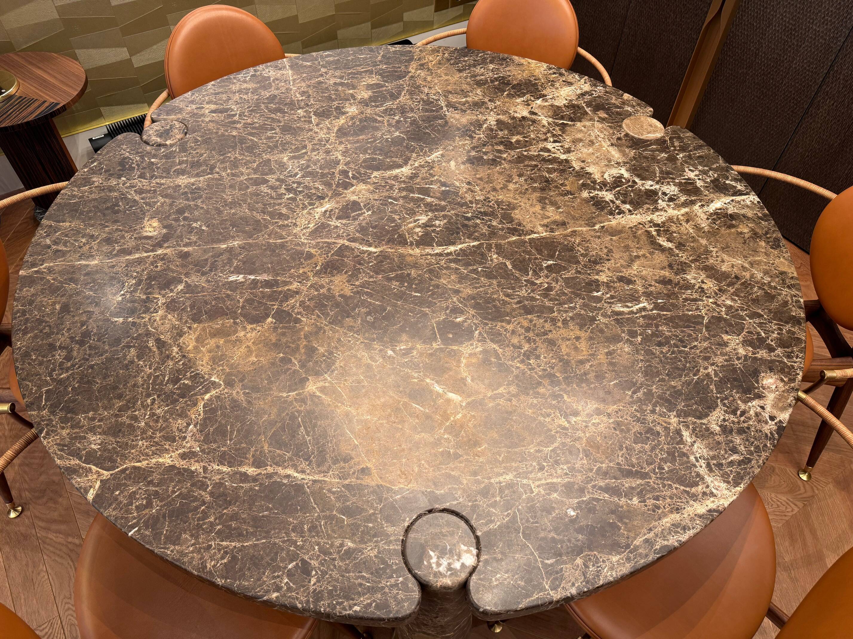 Mangiarotti emperador marble table
