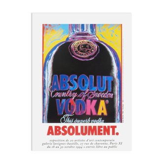 Affiche Absolument Andy Warhol