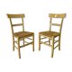 Pair of mulched farm chairs