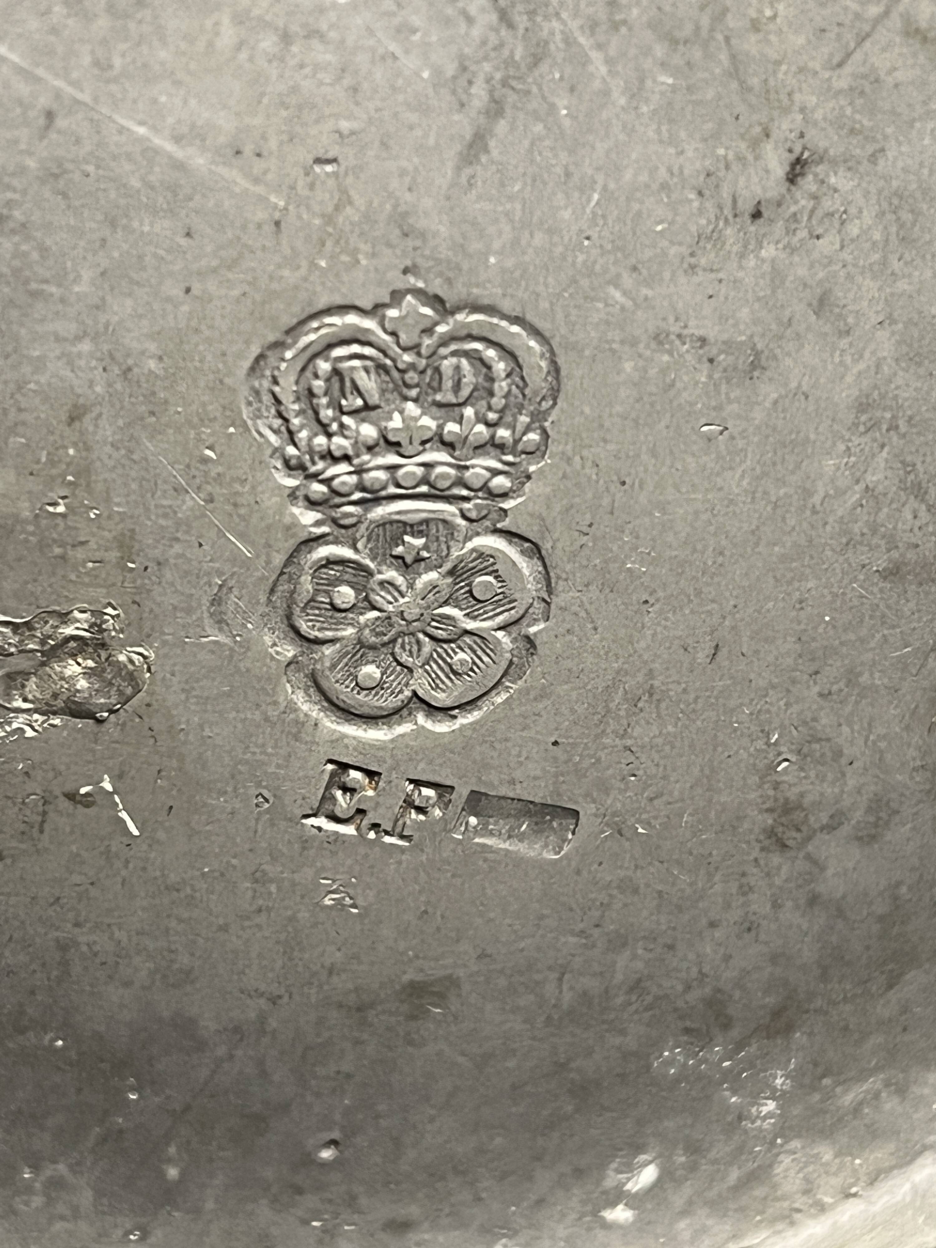 Art Nouveau pair of pewter vases signed W. Hering circa 1900