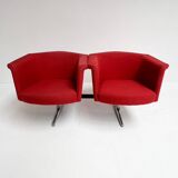 Nine part modular waiting room set from Artifort, 1980s