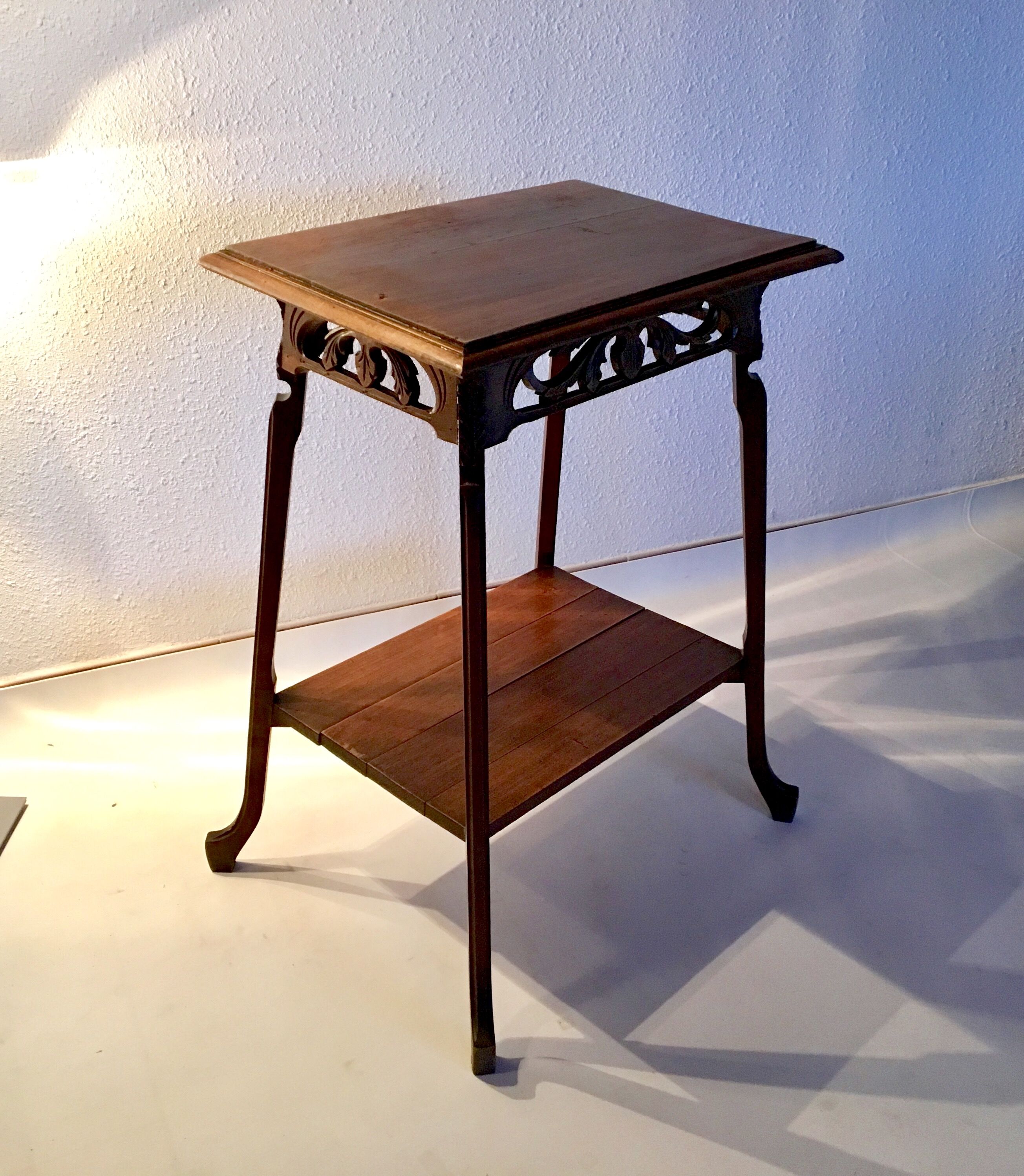 XIXth Walnut side table