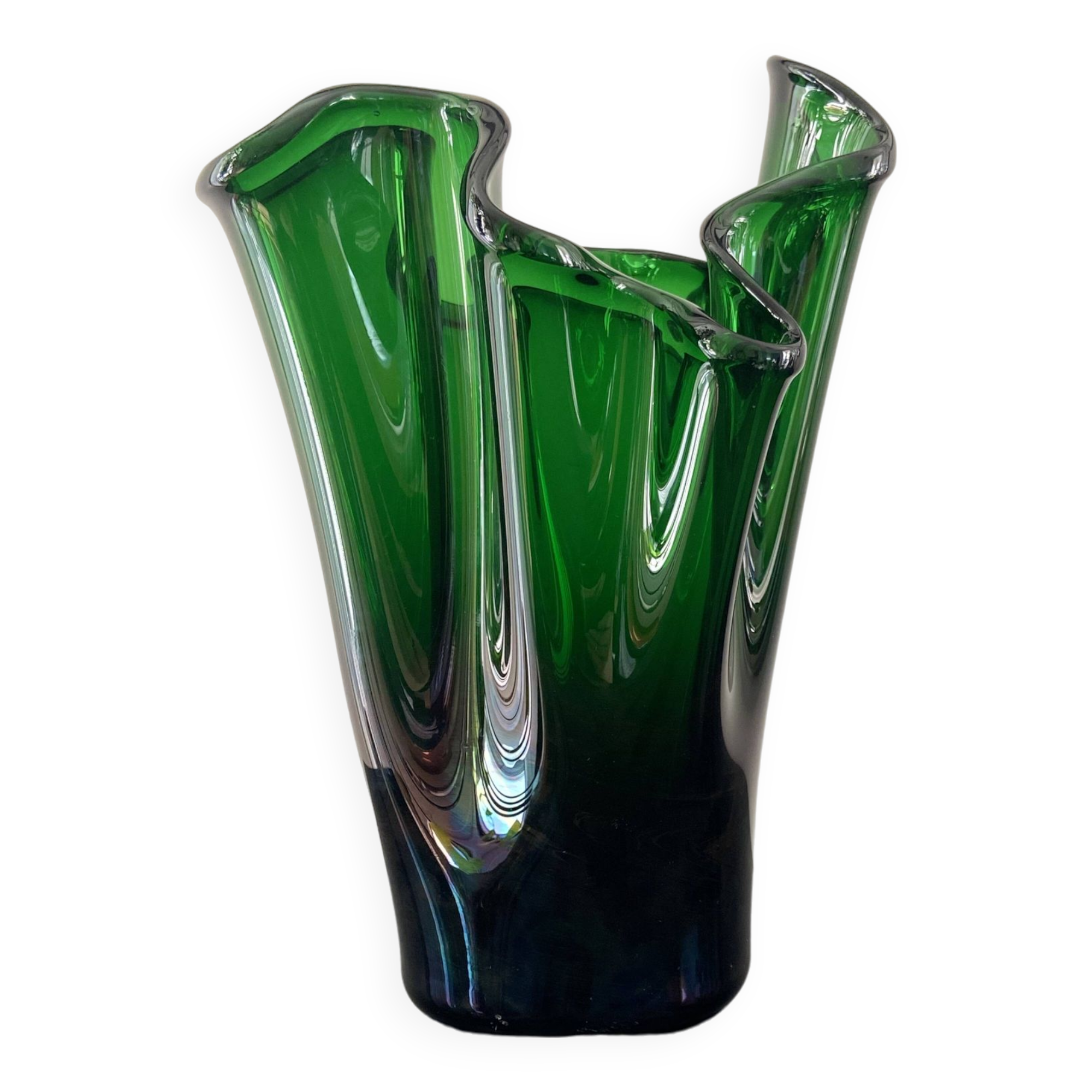 Murano vase "fazzoletto"