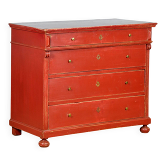 Pine chest of drawers, circa 1910