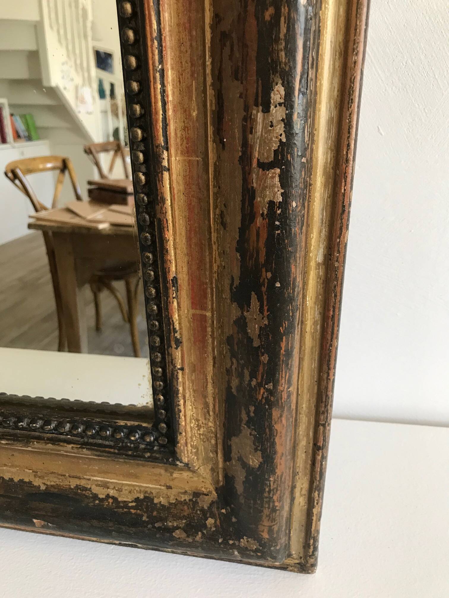 Antique Louis Philippe mirror 120x127