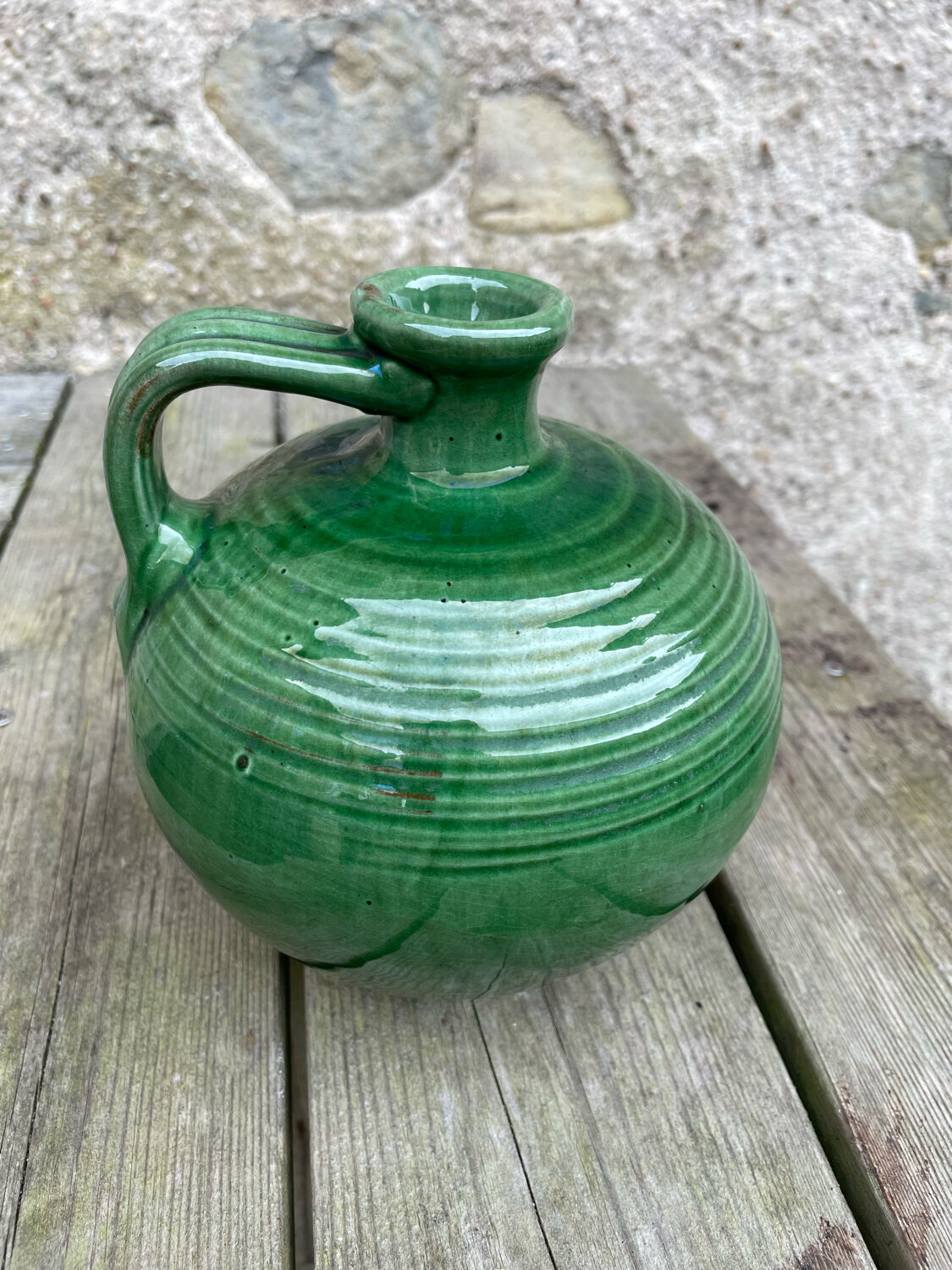 Varnished ceramic jug or picket