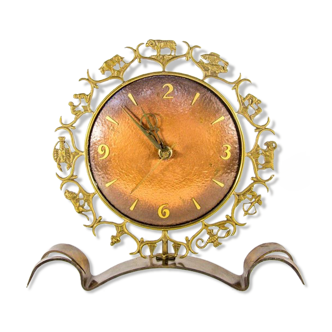 Horloge Palmtag zodiaque vintage des années 50