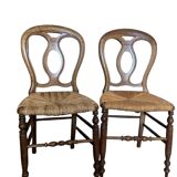 Chaises cannées