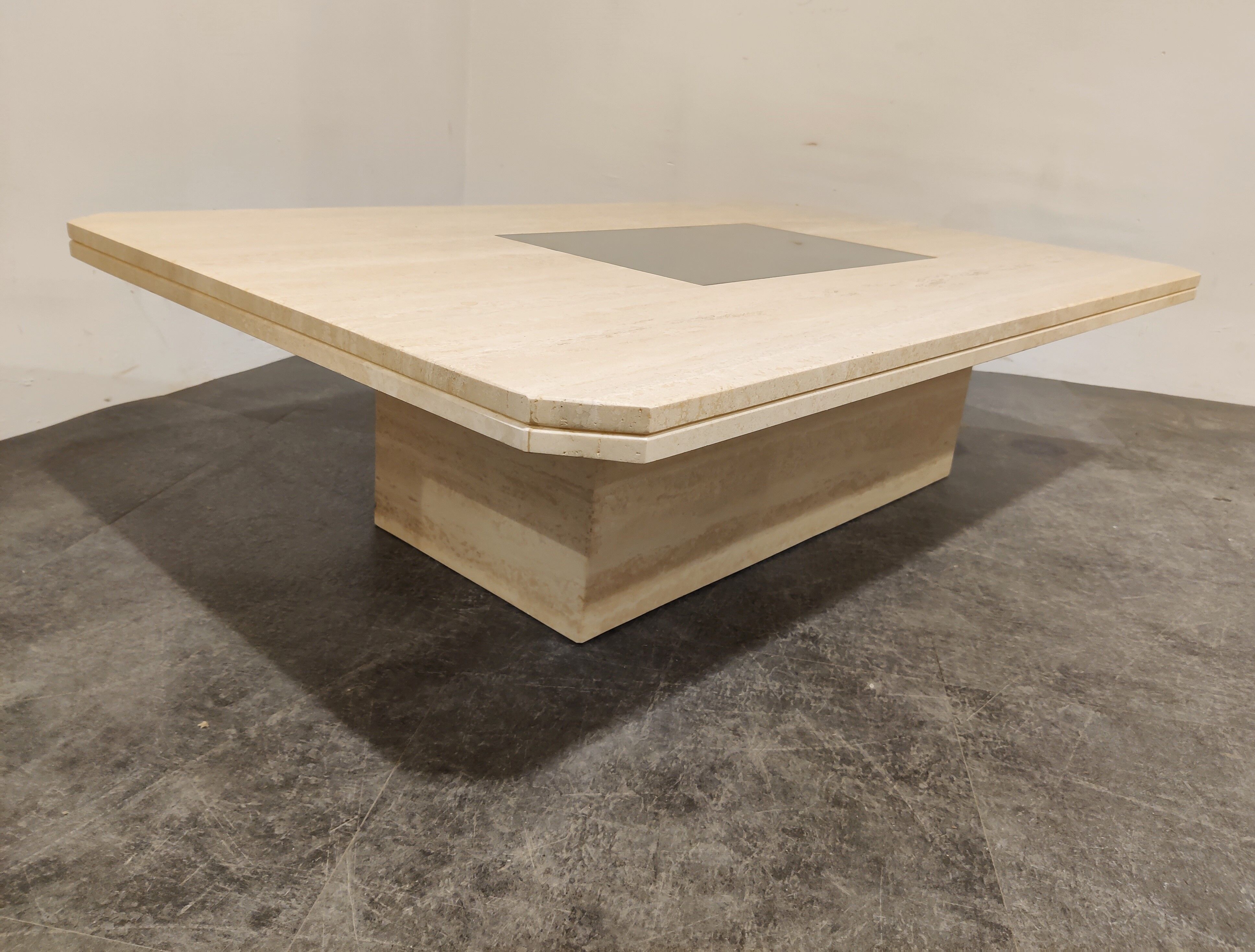 Table basse vintage par Georges Mathias, années 1970