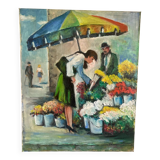 Painting on canvas
