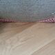 Fauteuil crapaud en velours rose