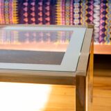Brass coffee table