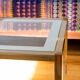Brass coffee table