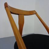 Mid-Century Tripod Beech Chair, 1960s