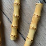 Bamboo handle cutlery