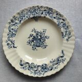 Assiette en terre de fer Longchamp