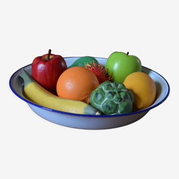 Set of decorative fruits