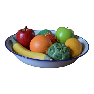 Set of decorative fruits