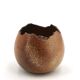 Flower vase signed in stoneware, 1960s.