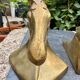 Pair of brass Art Deco horse bookends