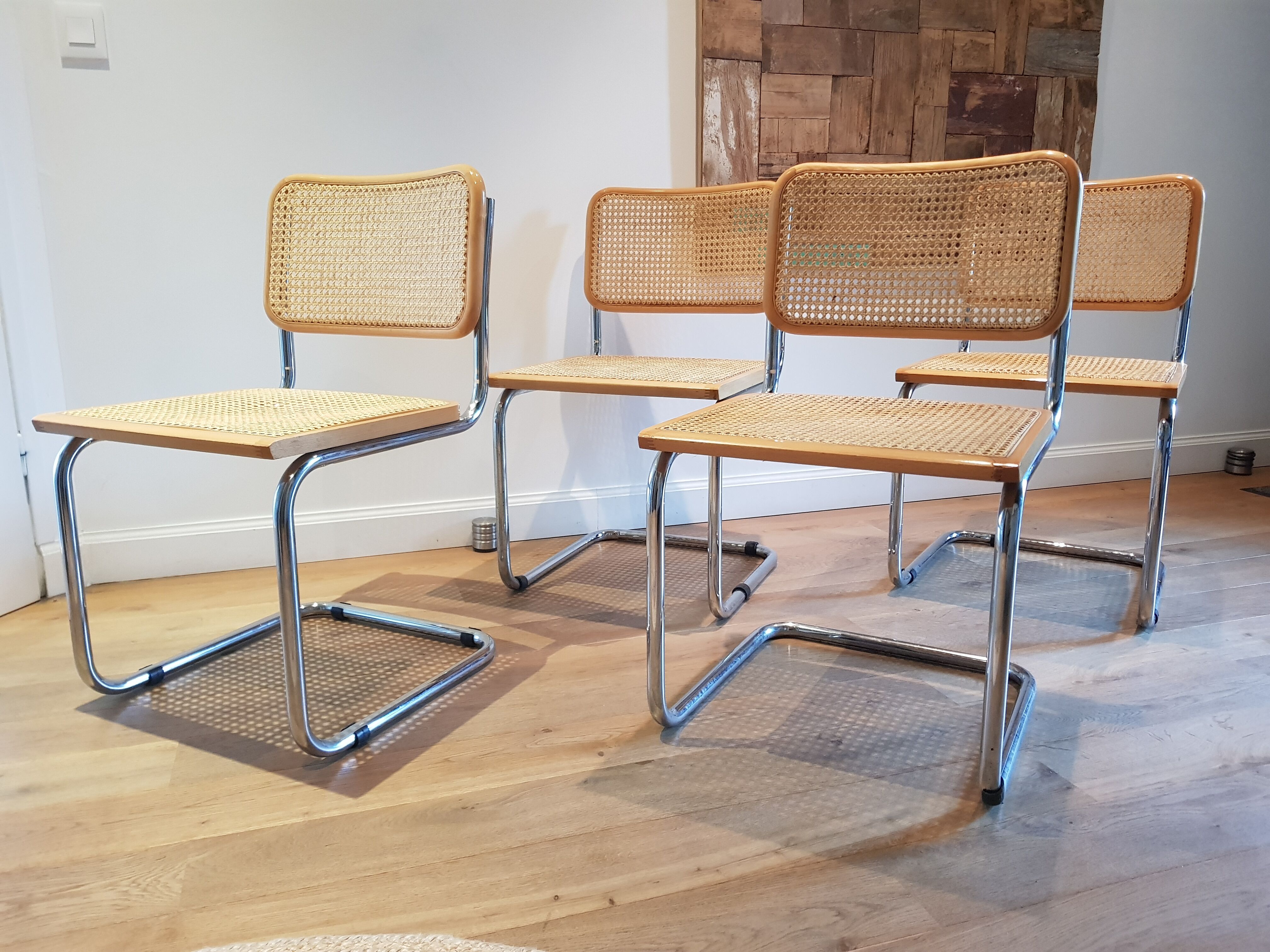 Set of 4 chairs Cesca Breuer