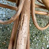 Round chestnut table