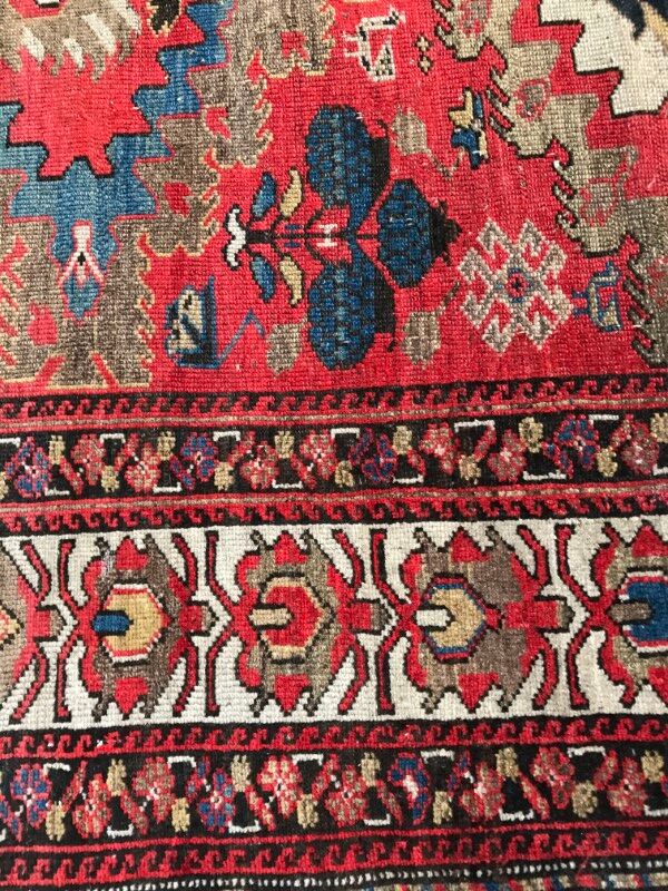 Former carpet Persian Malayer 19th century handmade 134 X 185 CM