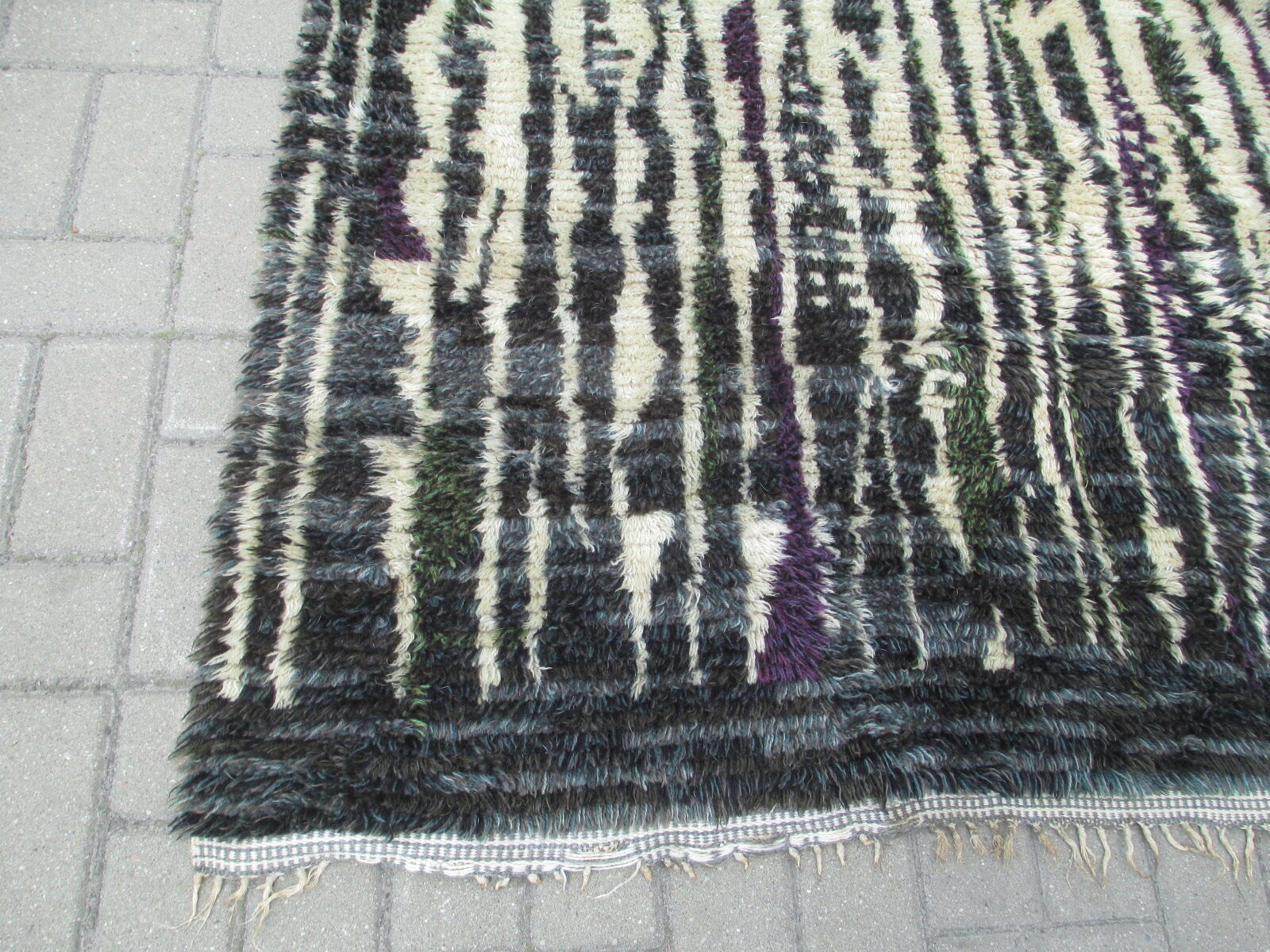 Tapis 195x140, Suède, années 1960