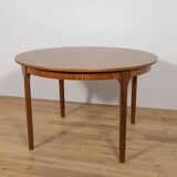 Table à manger ronde extensible en palissandre du milieu du siècle de McIntosh, Royaume-Uni, années 1960
