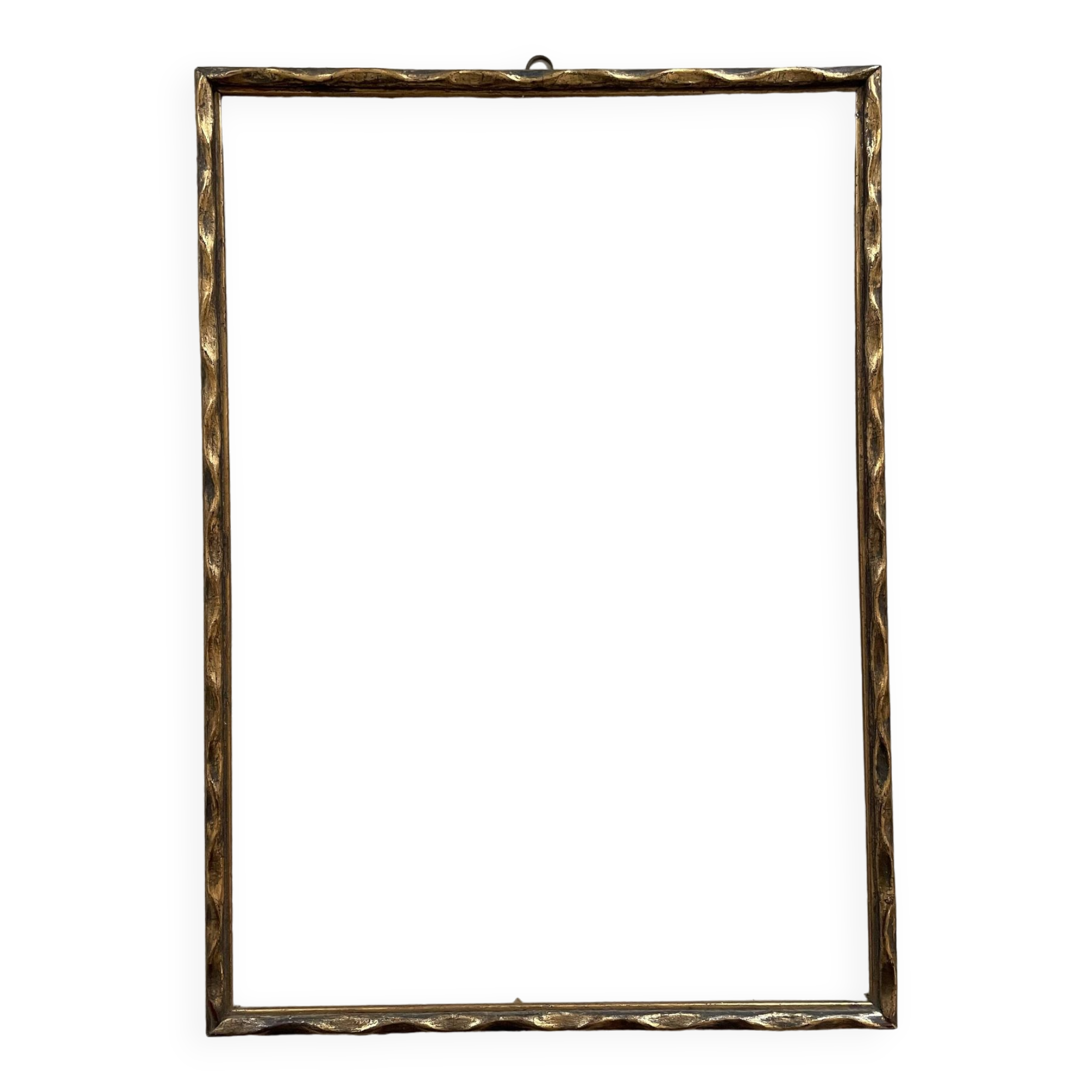 Old golden frame 25x35cm