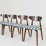 Scandinavian dining chairs set of 4 Côte d'Azur