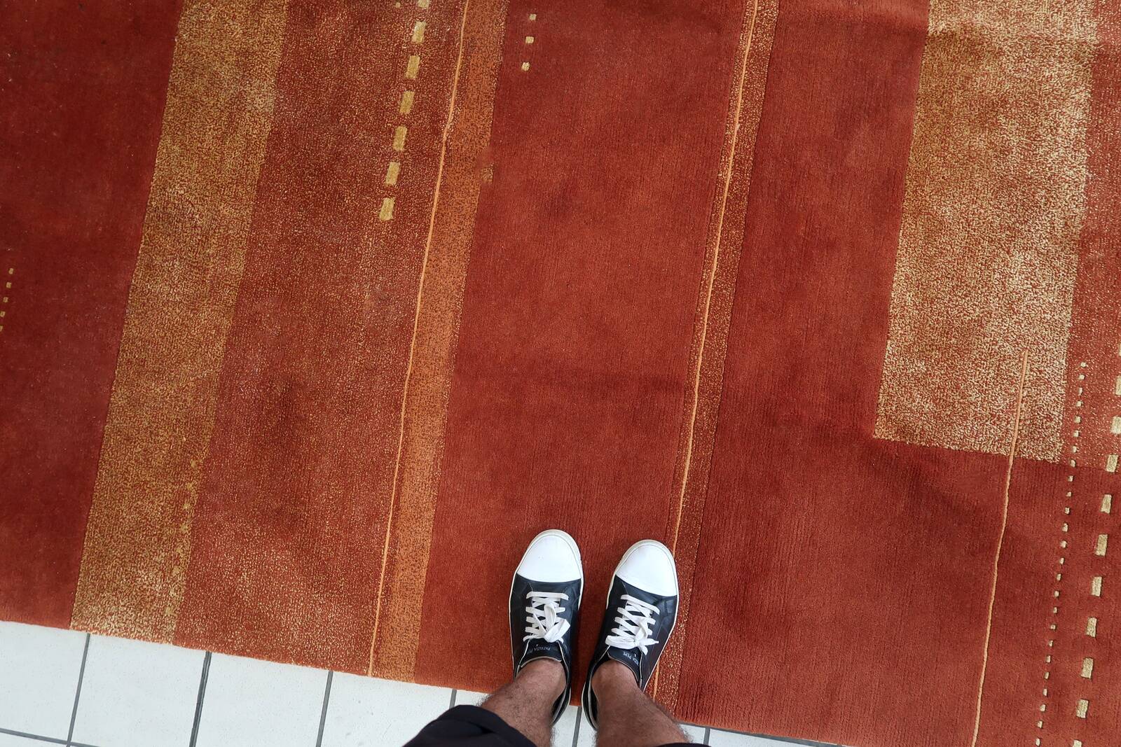 Tapis vintage fait main Khaden 173cm x 239cm - 1C1015