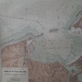 Nautical chart of the Bay of Saint Jean de luz