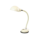 Vintage desk lamp white industrial flexible metal lamp 43cm