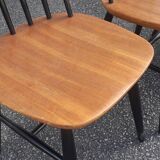 Lot of 4 vintage chairs
