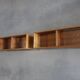 Large Danish Walnut Wall-Mounted Cabinets. 1960s, Set of 2