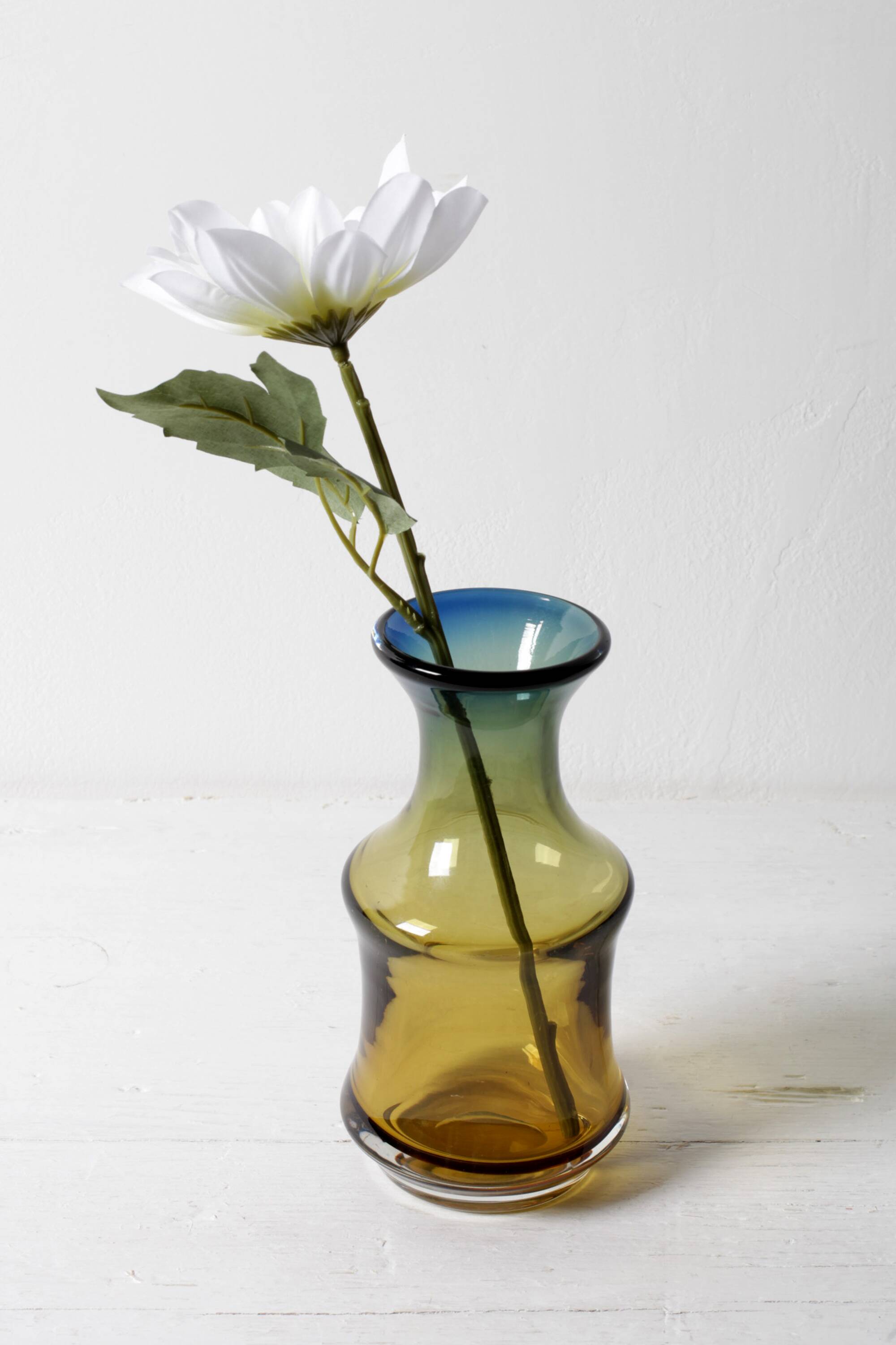 Vintage “Havana” Glass Gradient Vase by Per Lütken for Holmegaard / Denmark