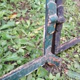 Industrial arched metal windows L73xH110 19th century glass roof