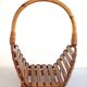 Vintage 1950s Bamboo Japanese Magazine Rack