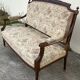 Wooden bench Louis XVI style