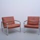 2x Vintage armchair by Preben Fabricius & Jørgen Kastholm for Knoll, 1970s