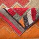 3x10 Orange & Red Turkish Vintage Runner Rug, 97x301Cm SK 22031