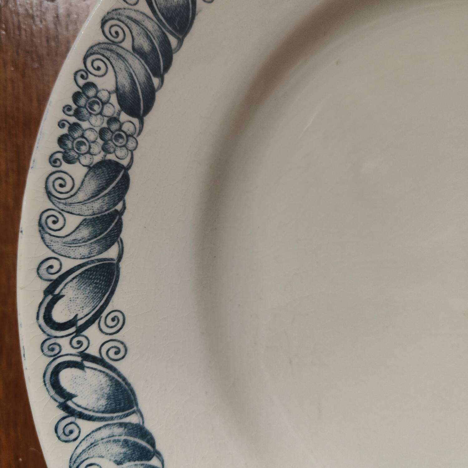 Longchamp ironstone plates
