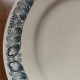Assiettes en terre de fer Longchamp