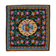 Handmade vintage moldov black kilim 205 cm x 213 cm