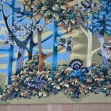 Tapisserie sérigraphiée « La forêt » de  Robert Debiève