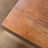 Important Community Table in Oak and Walnut – Late 19th Century