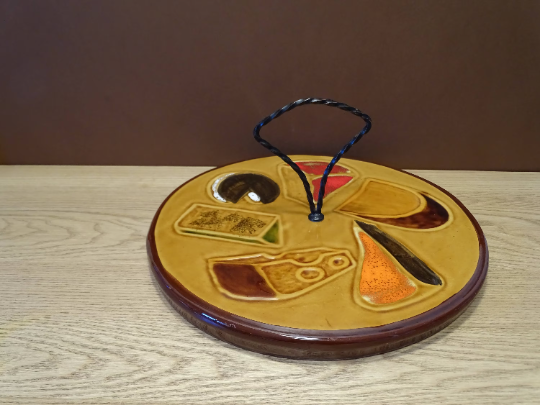 Vallauris Very nice modernist cheese platter